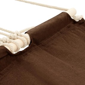 vidaXL Αιώρα με Ράβδο Καφέ 210 x 150 εκ.