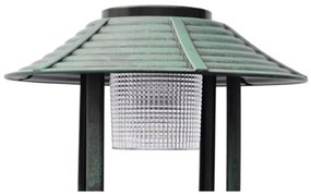 vidaXL Μπανιέρα / Ταΐστρα Πτηνών με Ηλιακό Φως