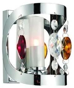 Απλίκα Φωτιστικό Τοίχου Χρώμιο MIX 77-1810 Homelighting-77-1810-Χρώμιο 77-1810