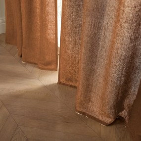 Χοντρή λινή κουρτίνα με κρυφές θηλιές Cedal