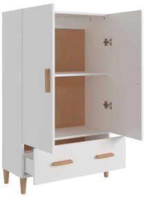 vidaXL Ντουλάπι Λευκό 70 x 31 x 115 εκ. από Επεξεργασμένο Ξύλο
