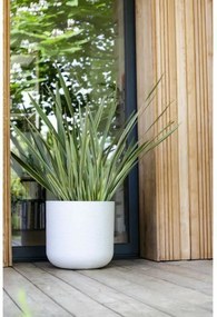 Γλάστρα EDA Graphit'Up Στρόγγυλο Λευκό Πλαστική ύλη Στρογγυλή Ø 50 cm