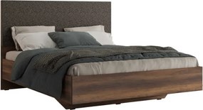 Κρεβάτι Oryana Megapap χρώμα καρυδί 160x200εκ.