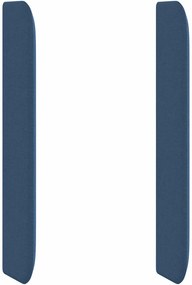 vidaXL Αυτί Κεφαλής Μπλε 80 x 16 x 4 εκ. ύφασμα