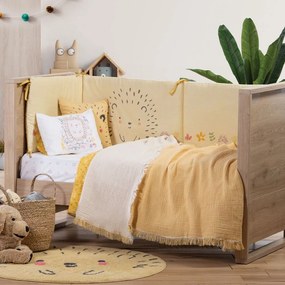 Κουβέρτα Βρεφική Apollo Yellow Nef-Nef Αγκαλιάς 80x110cm 100% Cotton