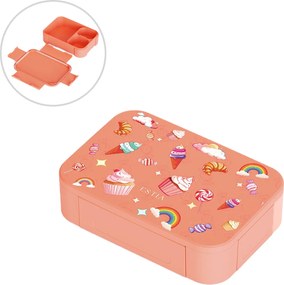 Φαγητοδοχείο Με Χωρίσματα 900ml Estia Save The Aegean Candy Sky 01-43933