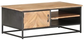 vidaXL Τραπεζάκι Σαλονιού 90 x 50 x 35 εκ. από Μασίφ Ξύλο Ακακίας