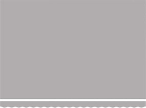 vidaXL Ύφασμα Ομπρέλας με Ανοιχτό γκρι 450 x 350 εκ Πολυεστέρας