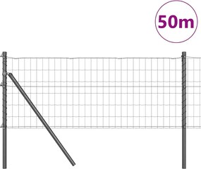 vidaXL Φράχτης Συρμάτινου Φράχτη 50 x 0,4 μ (Π x Υ)