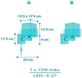 Απλίκα τοίχου Ango Happy Jungle