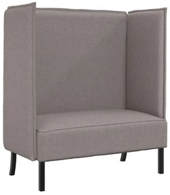 vidaXL Καναπές Υψηλής Πλάτης Taupe 109 x 56 x 121 εκ. ύφασμα