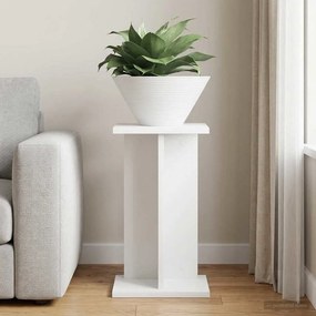 vidaXL Βάση φυτών Λευκό 25 x 25,5 x 40,5 εκ. Επεξεργασμένο Ξύλο