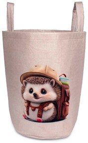 Καλάθι Αποθήκευσης (Φ50x45) Dimcol Hedgehog 45 Μπεζ