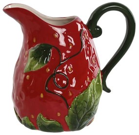 Kανάτα Home ESPRIT Κόκκινο Πήλινα