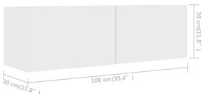 ΈΠΙΠΛΑ ΤΗΛΕΟΡΑΣΗΣ 4 ΤΕΜ. ΛΕΥΚΑ 100 X 30 X 30 ΕΚ. ΜΟΡΙΟΣΑΝΙΔΑ 3074452