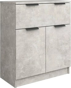 vidaXL Ντουλάπι Γκρι Σκυροδέματος 60x30x70 εκ. Επεξεργασμένο Ξύλο