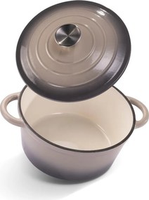 Κατσαρόλα Εμαγιέ 24x11.8cm 4.8lt Lamart IRON LT1302
