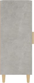 vidaXL Ντουλάπι Γκρι Σκυροδέματος 34,5x34x90 εκ. Επεξεργασμένο Ξύλο