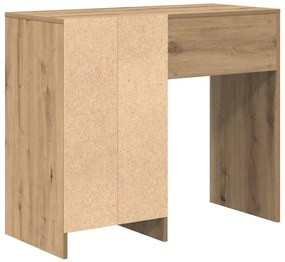 vidaXL Γραφείο Artisan Oak 90 x 37.5 x 75 εκ Επεξεργασμένο ξύλο