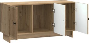 vidaXL Ντουλάπι TV 99 x 34,5 x 50 εκ. Artisan Δρυς Επεξεργασμένο Ξύλο
