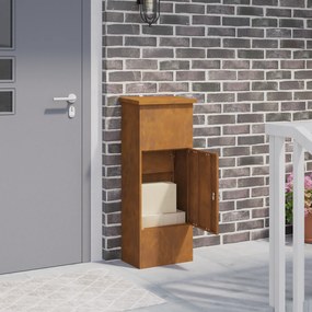 vidaXL Θυρίδα Πακέτων Σκ rusty 44.5 x 29 x 110.5 εκ
