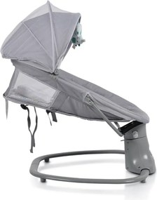 Ηλεκτρικό Ρηλάξ Με Μουσική (0-6 Μηνών/Έως 9kg) Cangaroo Axel Grey