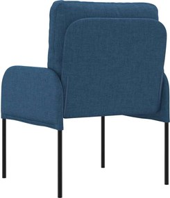 vidaXL Καναπέδες με μαξιλάρι 55cm Μπλε Κόντρα πλακέ