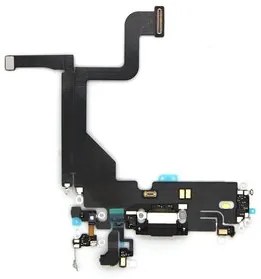 Ανταλλακτικό charging port flex cable SPIP13P-0003, iPhone 13 Pro, μαύρο