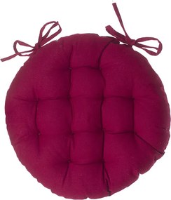 Μαξιλάρι Καρέκλας (Φ38) A-S Round Chairpad Red 131649G