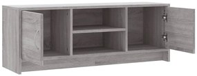 vidaXL Έπιπλο Τηλεόρασης Γκρι Sonoma 102x30x37,5 εκ. από Επεξεργ. Ξύλο
