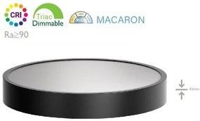 Φωτιστικό Οροφής Πάνελ LED 24W 3CCT ΦOS_ME-05-00455-2-Μαύρο 05-00455-2