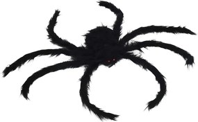 vidaXL Διακόσμηση Halloween Αράχνη 6 pcs Μαύρο 75 cm