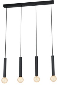 Φωτιστικό Κρεμαστό Eglo 98057 CORTENOVA Μαύρο Ματ (Black Mat)