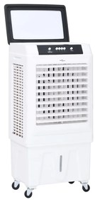 vidaXL Air Cooler Φορητό 3 σε 1 Ασπρόμαυρο 480 x 340 x 980 εκ. 80 W