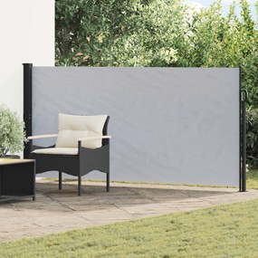 vidaXL Ανακλινόμενος Πλευρικός Απλώστρα Γκρι 500 x 140 εκ. Πολυεστέρας