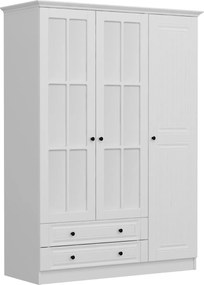 Τριφυλλη Ντουλαπα Λευκο KALEO 210 52x135x190