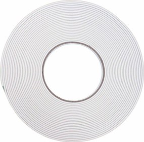 vidaXL Αυτοκόλλητη ταινία αφρού Λευκό 10 χιλ. x 10 μ. Χ foam CR