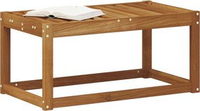 vidaXL Παγκάκι Εξωτερικού Χώρου Φυσικό 79 x 43 x 37 εκ