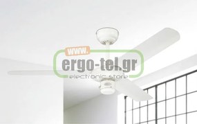 Ανεμιστήρας οροφής Westinghouse Industrial 78337 white pull chain Φ122cm