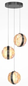 Κρεμαστό Φωτιστικό Οροφής LED 15W Μαύρο Dimmable Εφέ Misterio MOD379PL-L17B2.7K Maytoni MOD379PL-L17B2.7K Μαύρο
