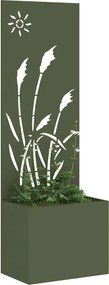 vidaXL Οθόνη Ιδιωτικότητας Κήπου Λαδί 50 x 32 x 150 εκ