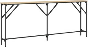 vidaXL Τραπέζι Κονσόλα Sonoma Δρυς 180x23x75 εκ. Επεξεργασμένο Ξύλο