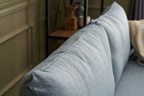 Διθέσιος Καναπές Μπλε BELLA SOFT 81x177x85