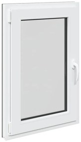 vidaXL Παράθυρο Υπογείου "RISOR" 60x100 εκ. Ανακλινόμενο & Περιστρεφόμενο DIN Αριστερό Ανθρακί