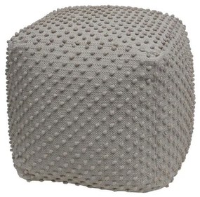 Πούφ Σκαμπό FL481 Fylliana Τετράγωνο Μπέζ 45x45x45εκ. 45x45x45 εκ.