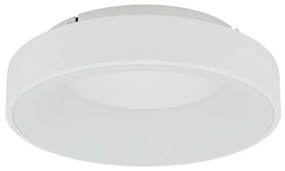 Φωτιστικό Οροφής - Πλαφονιέρα Nikki Round 11203 38x9,5cm 32W Led 4000K White Nowodvorski