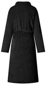 vidaXL Ρόμπα χωρίς Κουκούλα Μαύρο l Φανέλα