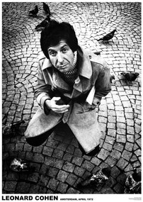Αφίσα Leonard Cohen - Amsterdam ’72, (59.4 x 84 cm)