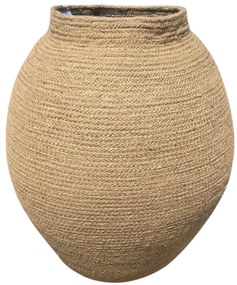 Καλάθι γιούτας φυσικό 40x40x50 εκ.