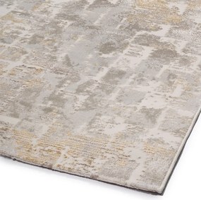 Χαλί Διαδρόμου (67x220) Βιοκαρπέτ Gossip 9856A White Gold